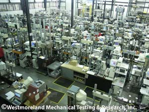 High capacity Fatigue Testing lab