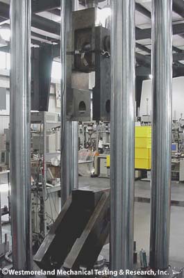 the Million pound testing machine awaits