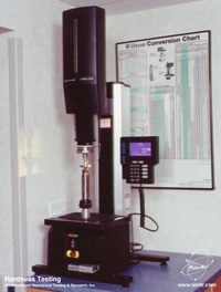 Rockwell hardness tester