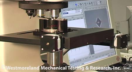 Vickers Hardness Test with Screenshot